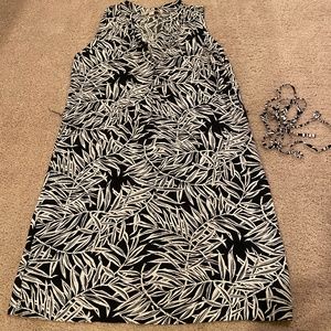 LOFT Patterned Casual Dress